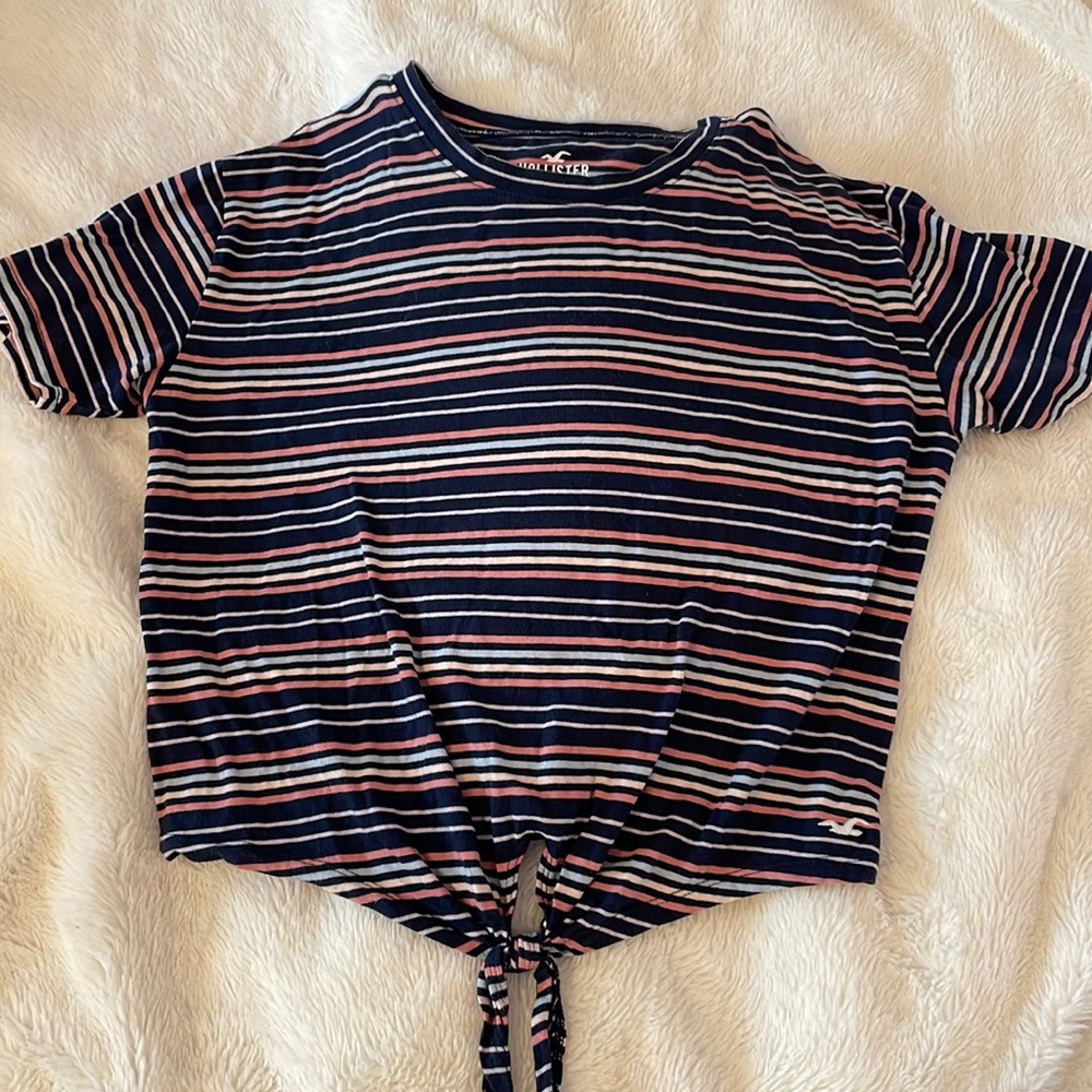 hollister striped shirt for girls!